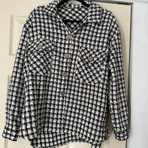 Light weight flannel jacket